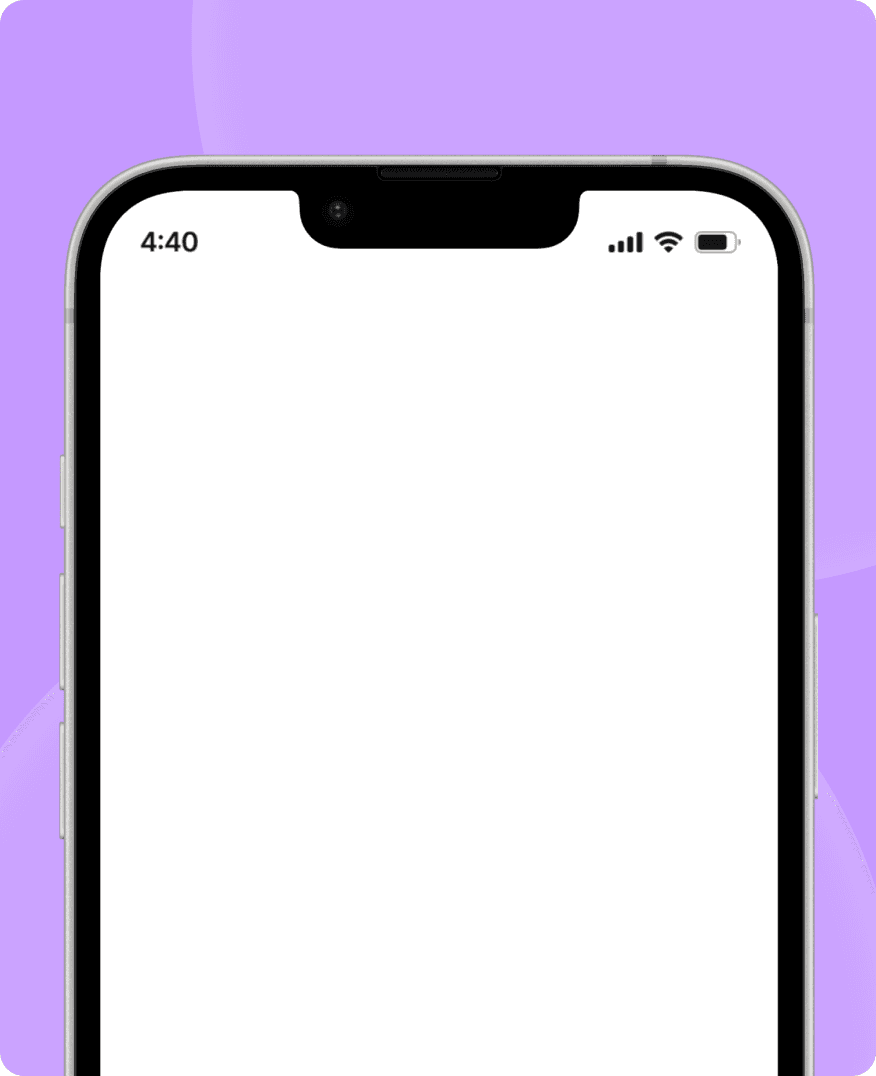 The PhoneCity discovery feed on a phone